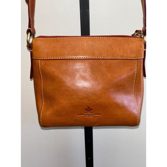 Dooney & Bourke Tan Leather Crossbody Bag - Picture 2 of 16